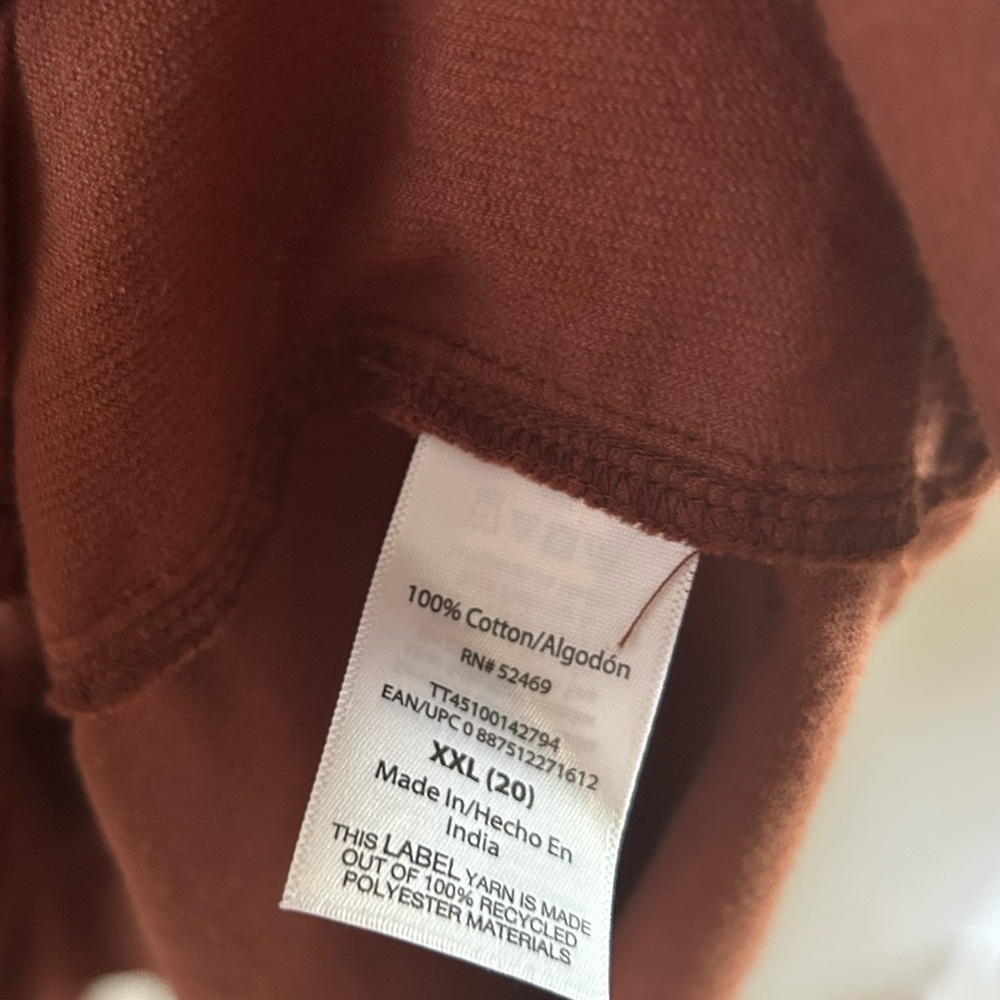 TIME AND TRUE Corduroy Longsleeve Dress XXL (20) NWT - Picture 4 of 9